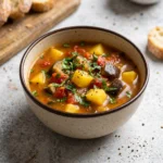 Ratatouille Soup: A Hearty Bowl of Comfort | Easy Healthy Vegetable Soup