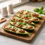 Savory Ground Turkey Zucchini Boats: A Chef's Guide | Healthy Low Carb Dinner Ideas