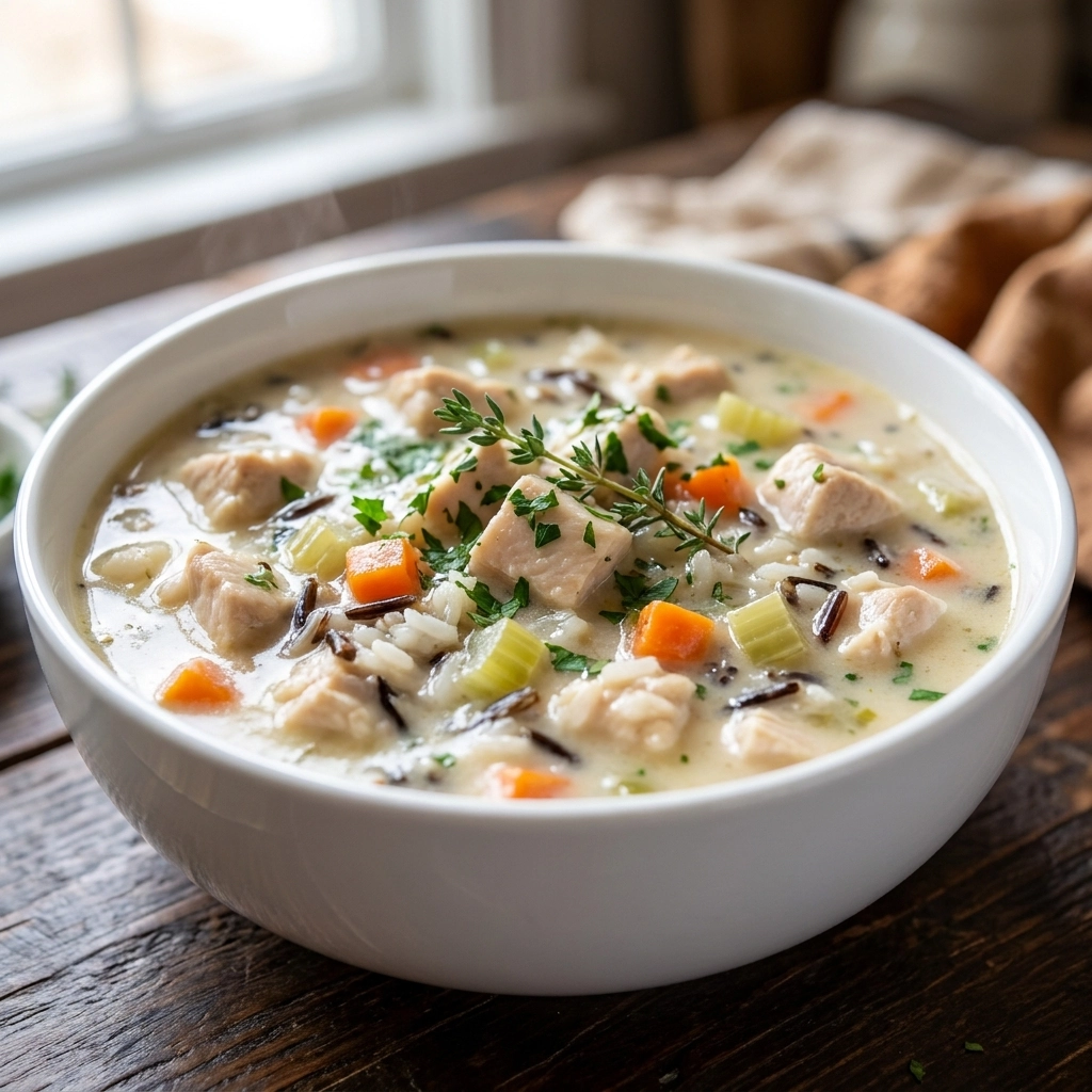 The Ultimate Creamy Chicken Wild Rice Soup: A Gourmet Comfort Classic | Cozy Winter Soup