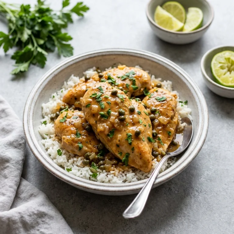 Cozy Crockpot Chicken Piccata: A Slow-Cooked Italian Classic | Easy Slow Cooker Dinner