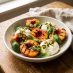 Fresh Grilled Peach and Burrata Salad Recipe: The Ultimate Summer Side | Easy Peach Salad