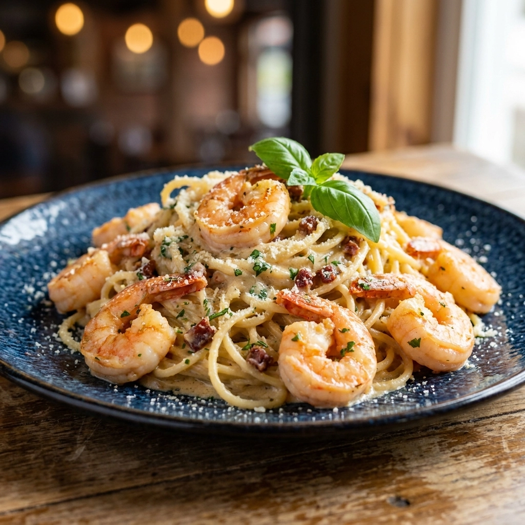 Creamy Crockpot Marry Me Shrimp Pasta Recipe Easy and Perfect for Dinner | Slow Cooker Pasta