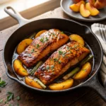 Bourbon Peach Glazed Salmon: A Delightful Recipe to Try! | Easy Salmon Dinner