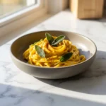 Creamy Pumpkin Pasta with Sage | Easy Fall Dinner Idea