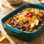 Bourbon Maple Slow Cooker Baked Beans | Easy Slow Cooker Side Dish Recipe