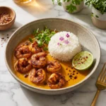 Creamy Coconut Curry Shrimp Bowl | Easy 30 Minute Healthy Seafood Dinner