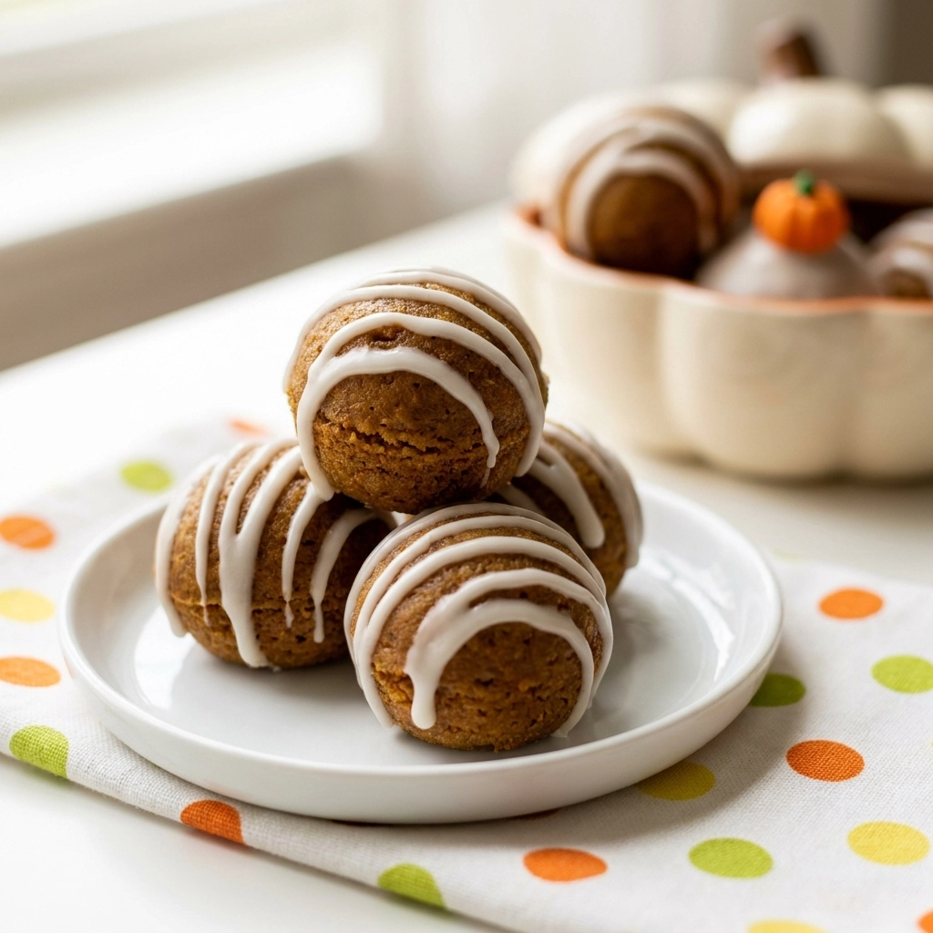 Pumpkin White Chocolate Cake Pops | Easy Fall Dessert Treat Idea