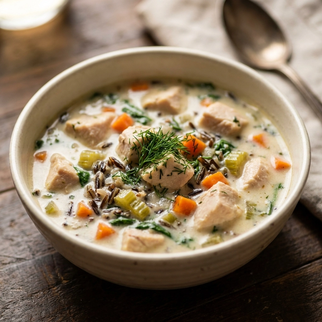 The Ultimate Creamy Chicken Wild Rice Soup: A Gourmet Comfort Classic | Cozy Winter Soup