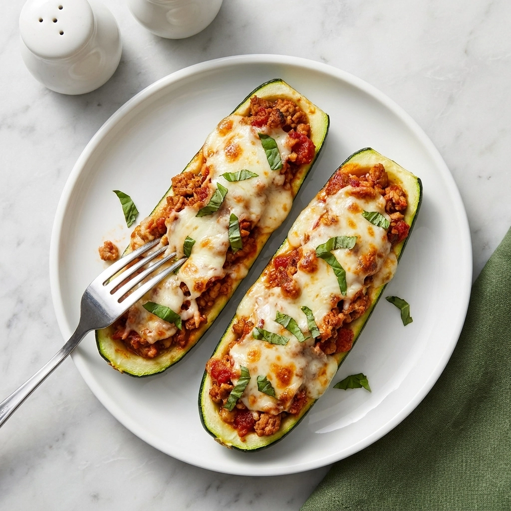 Savory Ground Turkey Zucchini Boats: A Chef's Guide | Healthy Low Carb Dinner Ideas