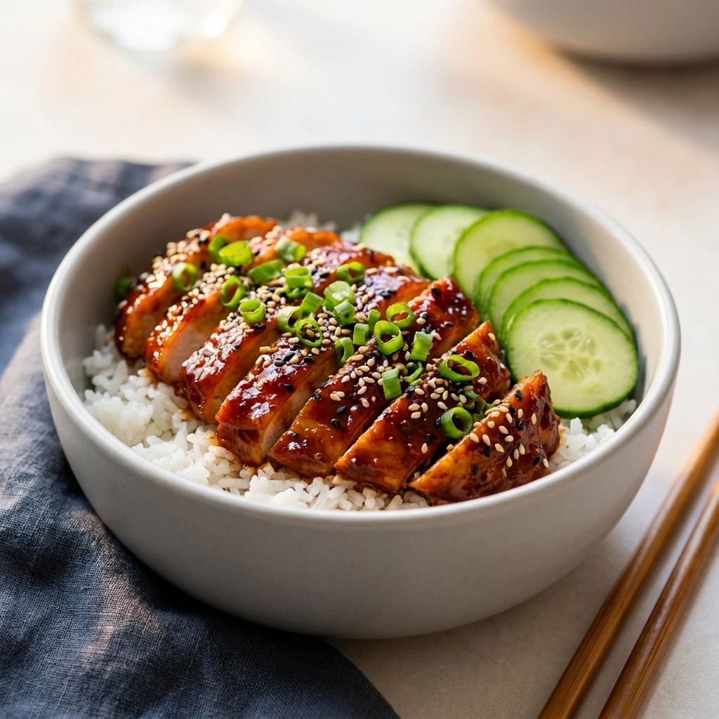 Honey Gochujang Chicken (Air Fryer) | Easy Korean Spicy Chicken Recipe