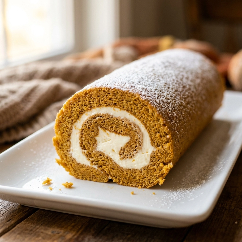 Decadent Caramel Pumpkin Cake Roll | Easy Fall Dessert Recipe