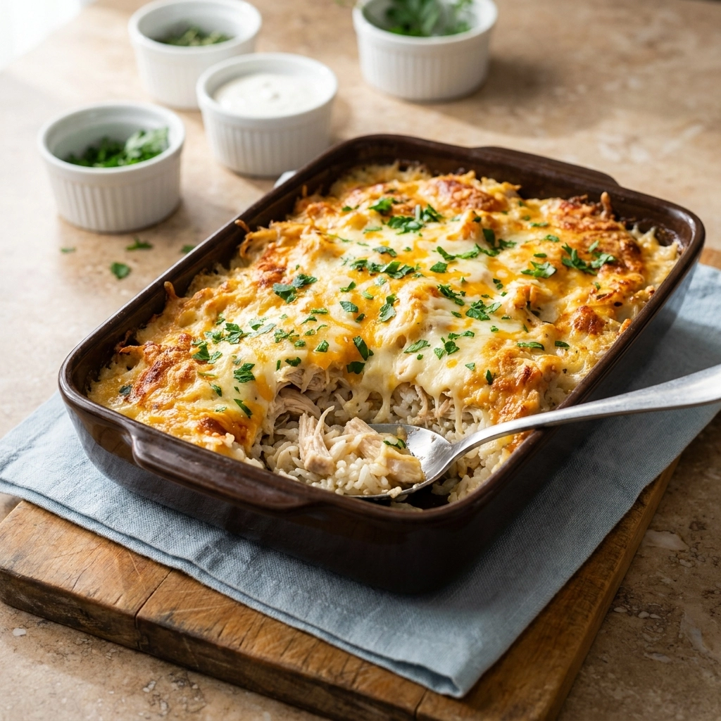 Best-Ever Chicken and Rice Casserole: A Timeless Comfort Dish | Easy Family Dinner