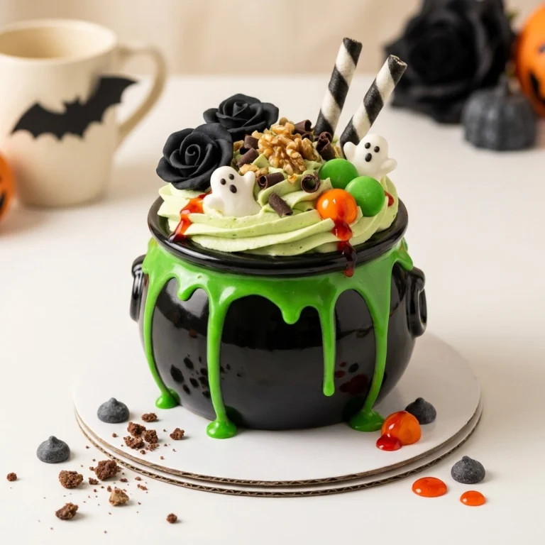 7 Spooky Delights: Halloween Cauldron Cookie Creation | Easy Halloween Cookies