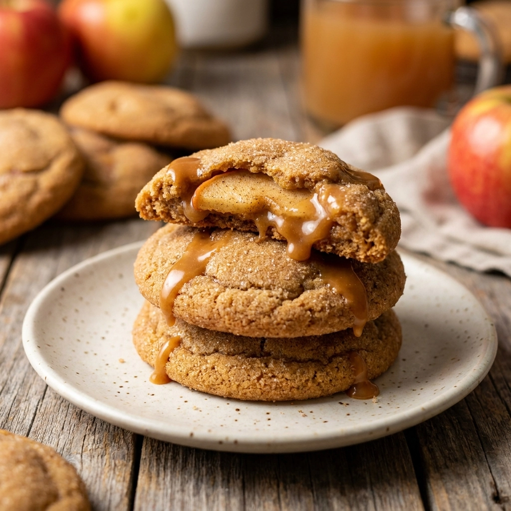 Caramel Apple Cider Cookies: The Ultimate Autumn Treat | Easy Fall Baking Recipes