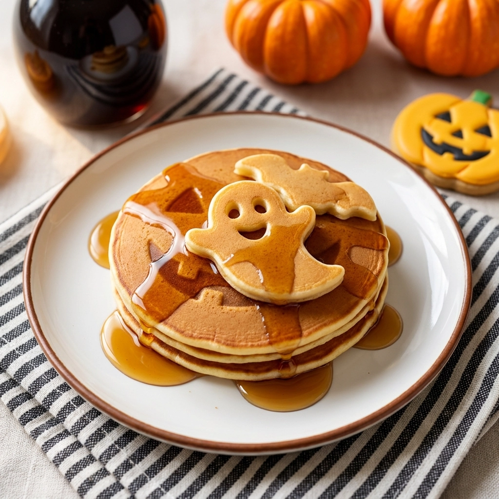 Adorable Halloween Pancakes for Kids – Spooktacular Fun! | Cute Halloween Breakfast