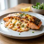 Cheesy Shrimp Stuffed Salmon: The Ultimate Seafood Extravaganza | Easy Seafood Dinner
