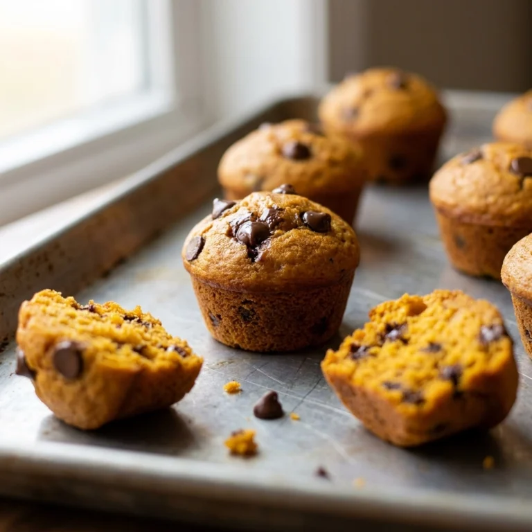Mini Pumpkin Chocolate Chip Muffins: The Ultimate Autumn Treat | Easy Fall Baking