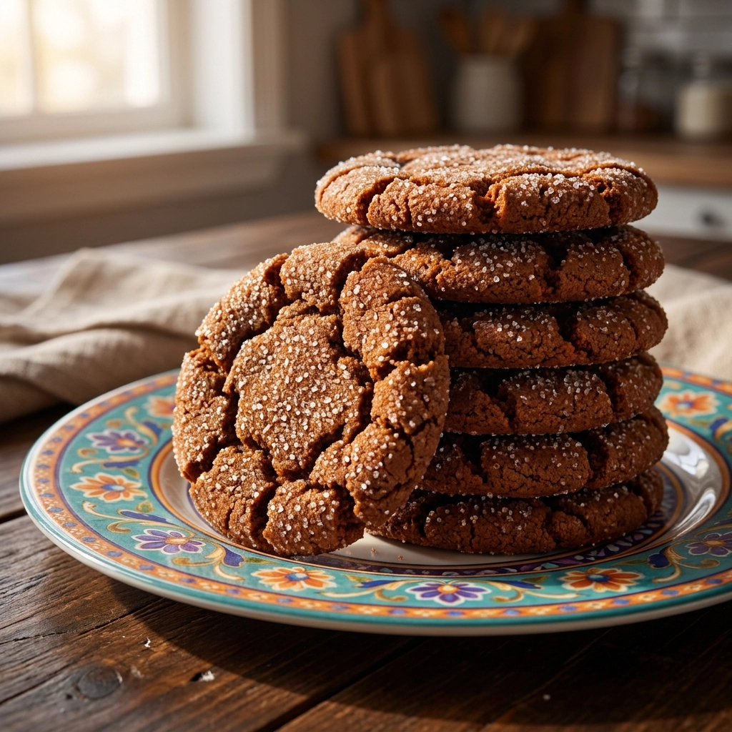 Disney Molasses Crackle Cookies: The Magic of Warm Spices | Easy Holiday Cookies