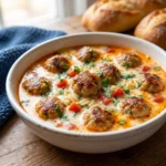 Creamy Italian Meatball Soup Recipe – Comfort in a Bowl | Easy Dinner Idea