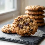 Easy Ultimate Oatmeal Raisin Cookies | Chewy Old Fashioned Oatmeal Cookies