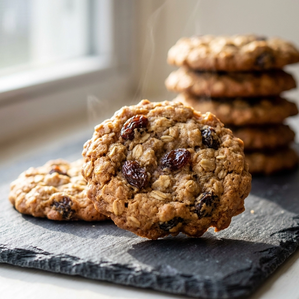 Easy Ultimate Oatmeal Raisin Cookies | Chewy Old Fashioned Oatmeal Cookies