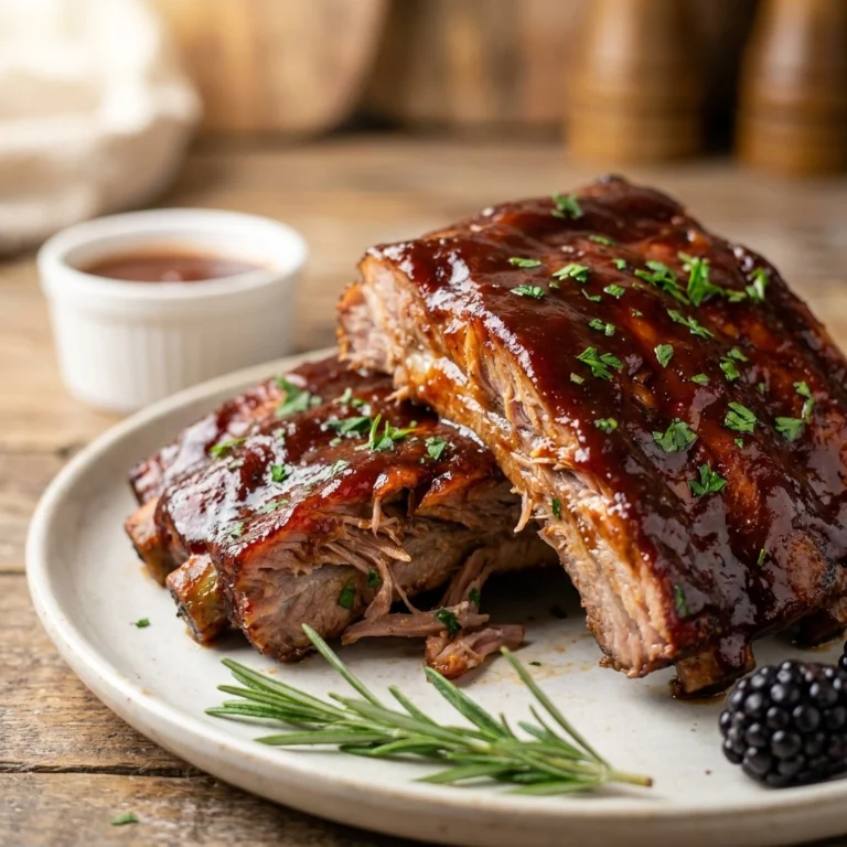 Tender Slow-Roasted Ribs with Signature Glaze | Easy BBQ Ribs Recipe