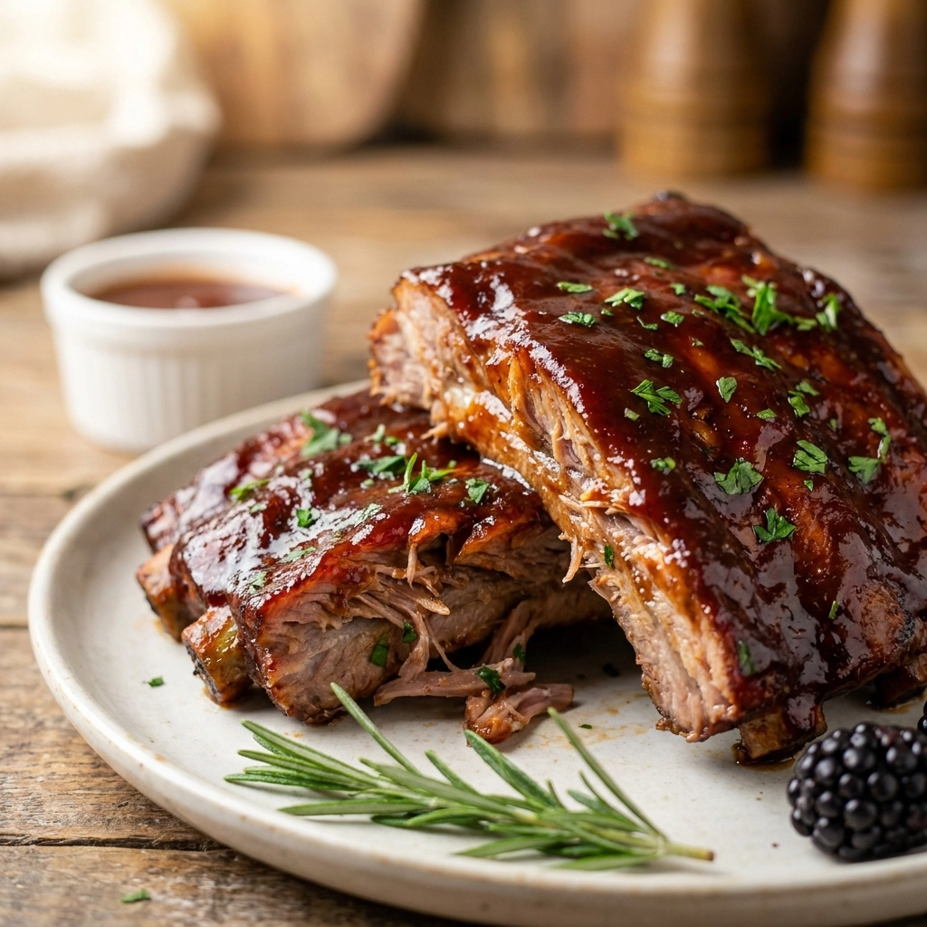 Tender Slow-Roasted Ribs with Signature Glaze | Easy BBQ Ribs Recipe