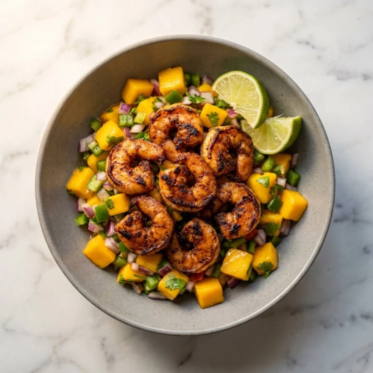 Blackened Shrimp With Mango Salsa: A Flavorful Delight | Easy Seafood Dinner