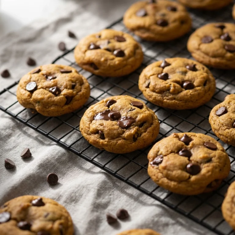 Chewy Chocolate Chip Pumpkin Cookies | Easy Fall Dessert Recipe