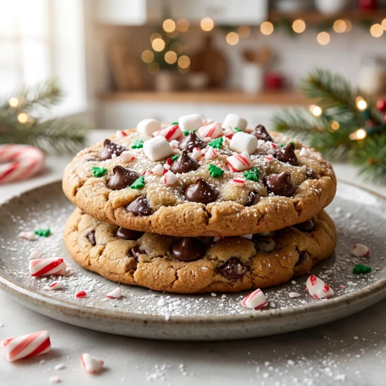 Winter Wonderland Chocolate Chip Christmas Cookies | Easy Holiday Cookie Recipe