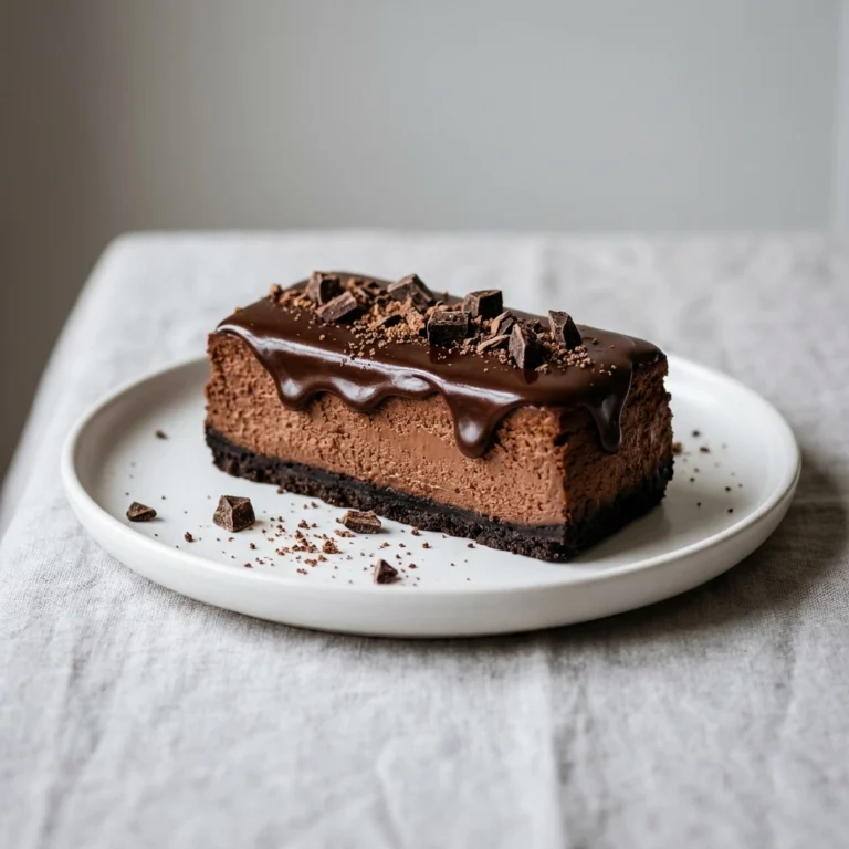Decadent Chocolate Cheesecake with a Silky Smooth Finish | Best Rich Chocolate Dessert
