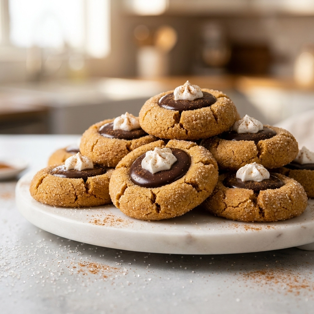 Soft and Spiced Pumpkin Pie Cookies | Easy Fall Dessert Recipes