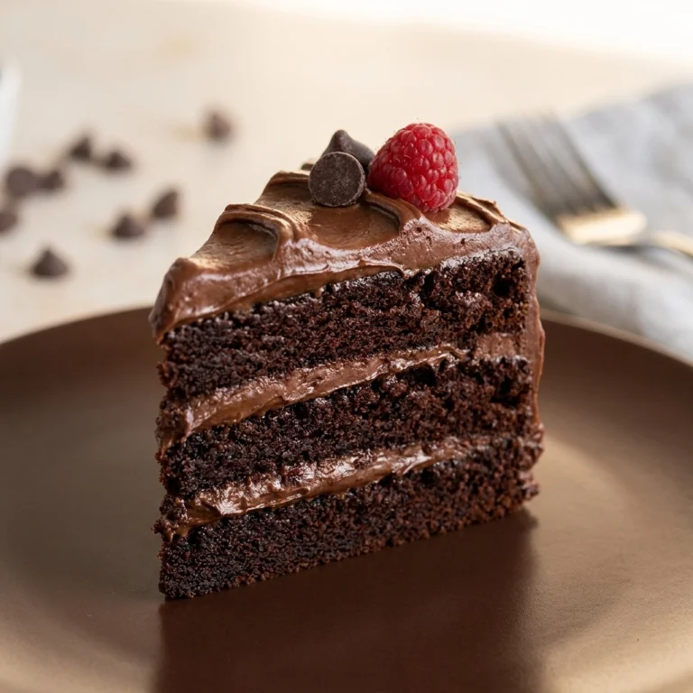 Decadent Chocolate Butter Cake Recipe | Rich Moist Chocolate Cake for Dessert