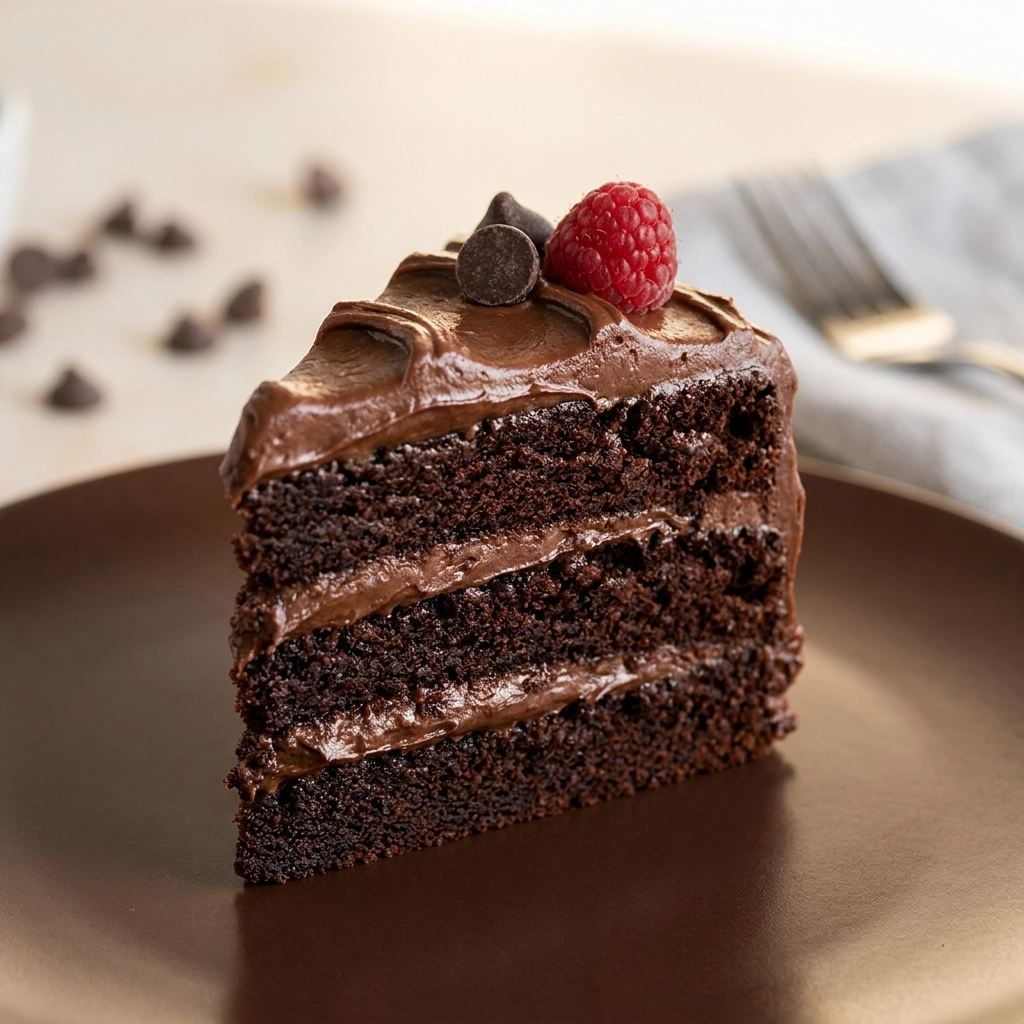 Decadent Chocolate Butter Cake Recipe | Rich Moist Chocolate Cake for Dessert