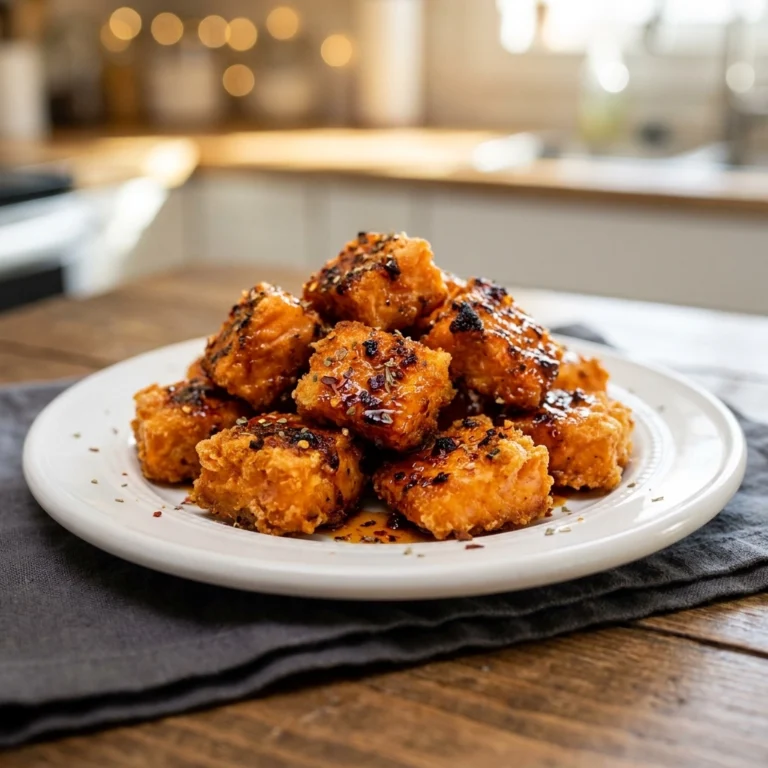 Crispy Hot Honey Salmon Nuggets: The Ultimate Sweet & Spicy Appetizer | Easy Salmon Bites