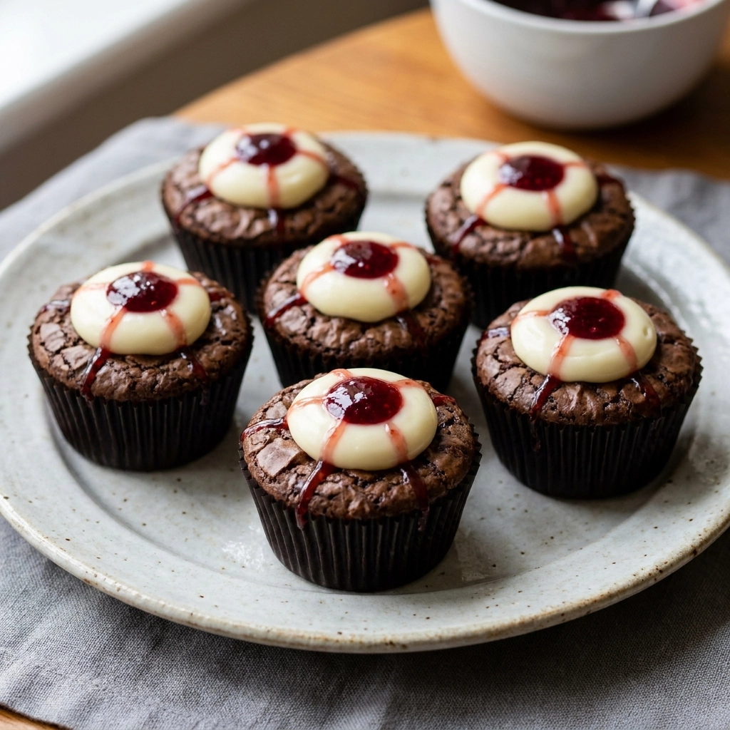 Spooktacular Eyeball Brownies Recipe for Halloween Fun | Scary Halloween Treats