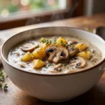 Creamy Mushroom Soup: A Cozy, Velvet-Smooth Comfort Bowl | Easy Mushroom Soup Recipe