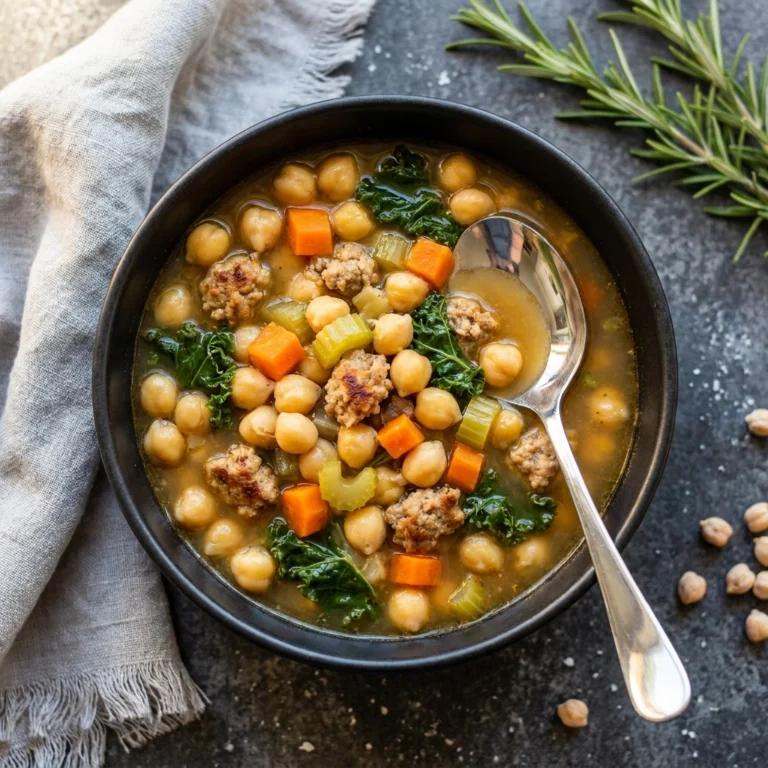 Easy Chickpea Soup: A Hearty Plant-Based Classic | Healthy Vegan Soup Recipe