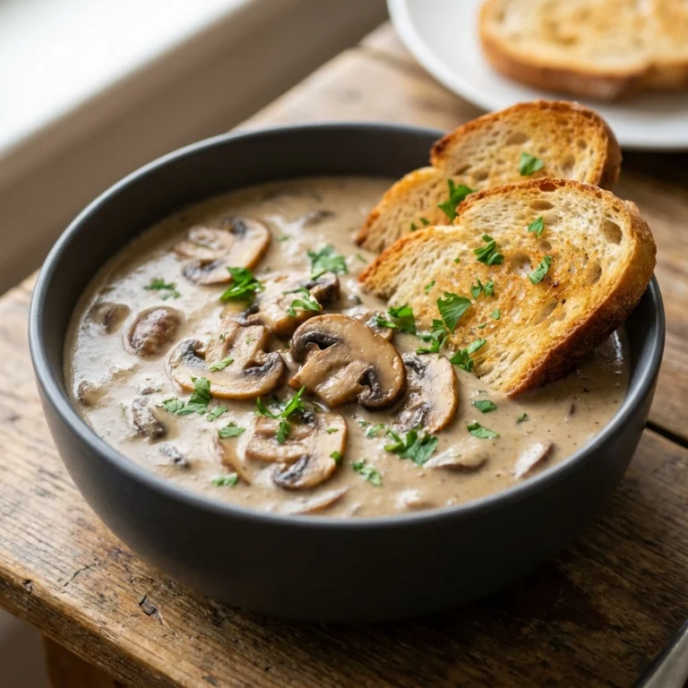Savory The Top Creamy Mushroom Soup Recipe You’ll Love | Easy Homemade Mushroom Soup