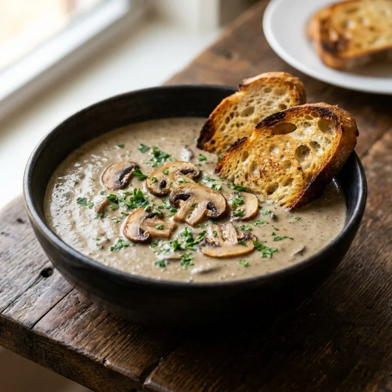 Savory The Top Creamy Mushroom Soup Recipe You’ll Love | Easy Homemade Mushroom Soup
