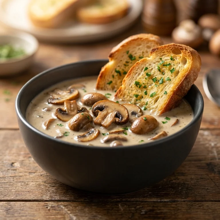 Savory The Top Creamy Mushroom Soup Recipe You’ll Love | Easy Homemade Mushroom Soup