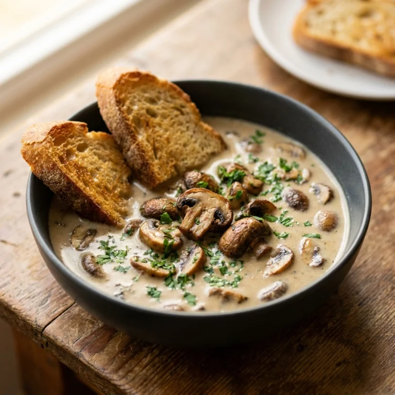 Savory The Top Creamy Mushroom Soup Recipe You’ll Love | Easy Homemade Mushroom Soup