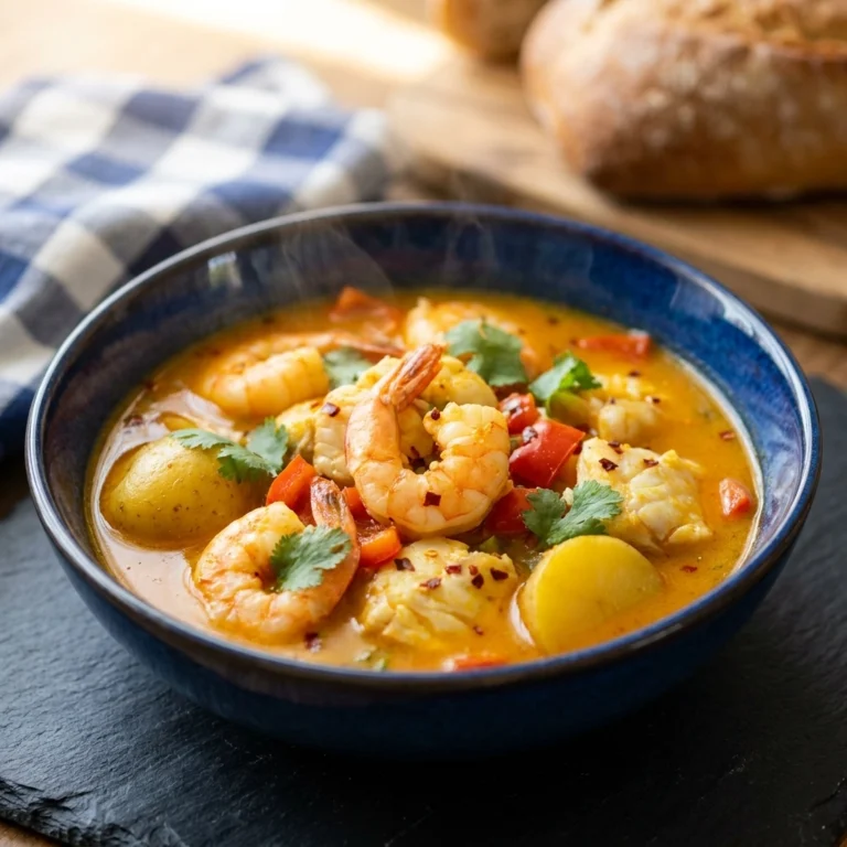 Authentic Portuguese Fish Stew (Caldeirada de Peixe) | Easy Seafood Stew Recipe