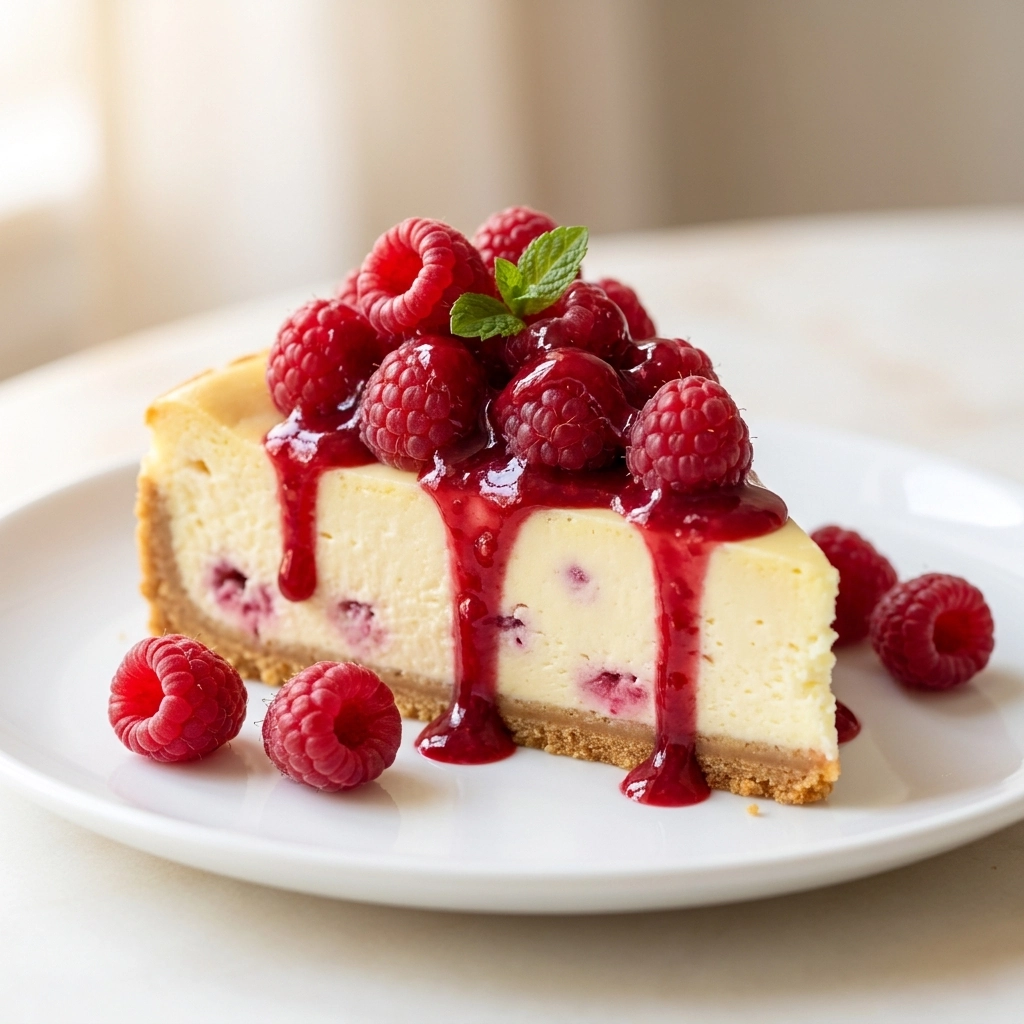 Creamy White Chocolate Raspberry Cheesecake: An Elegant Treat | White Chocolate Dessert