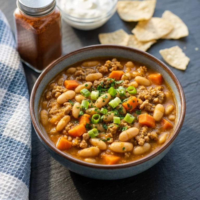Creamy Pumpkin White Bean Chili | Healthy Fall Soup Recipes for Dinner