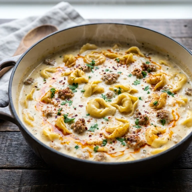 Creamy Alfredo Lasagna Soup: The Ultimate Comfort Bowl | Easy Pasta Soup Recipe