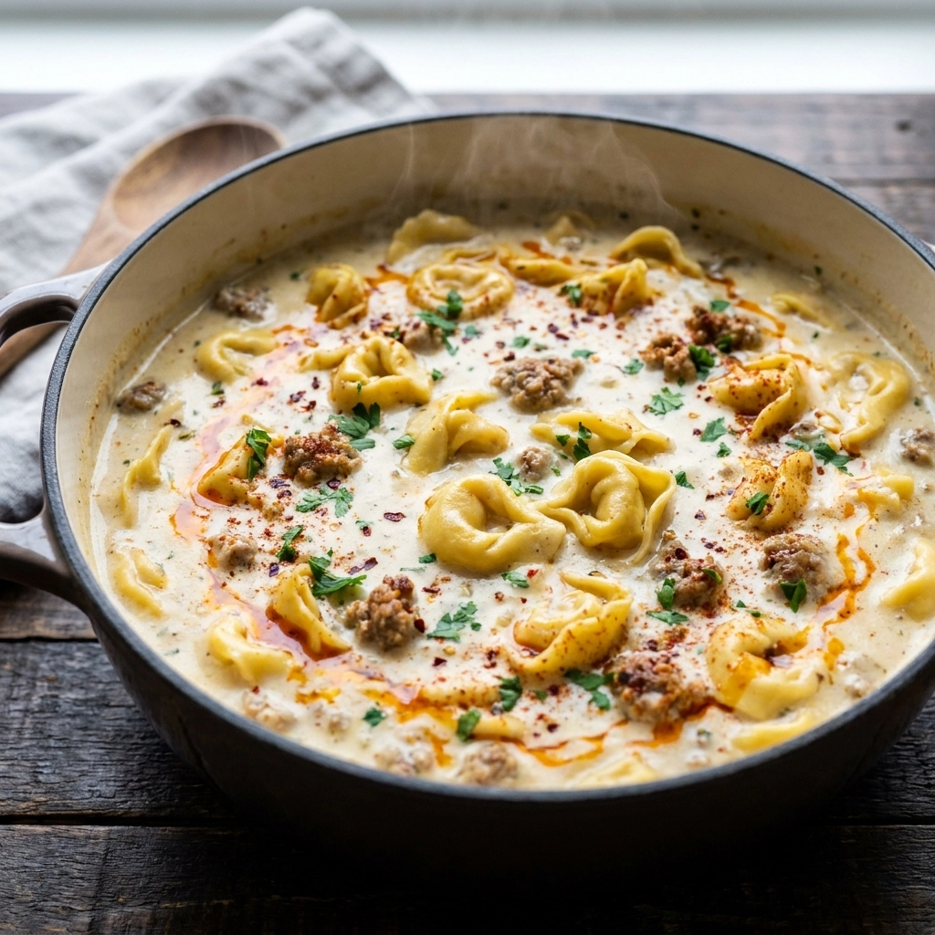 Creamy Alfredo Lasagna Soup: The Ultimate Comfort Bowl | Easy Pasta Soup Recipe