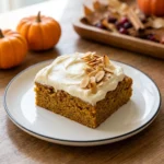Delight in Paul’s Pumpkin Bars with Cream Cheese Frosting | Easy Fall Dessert