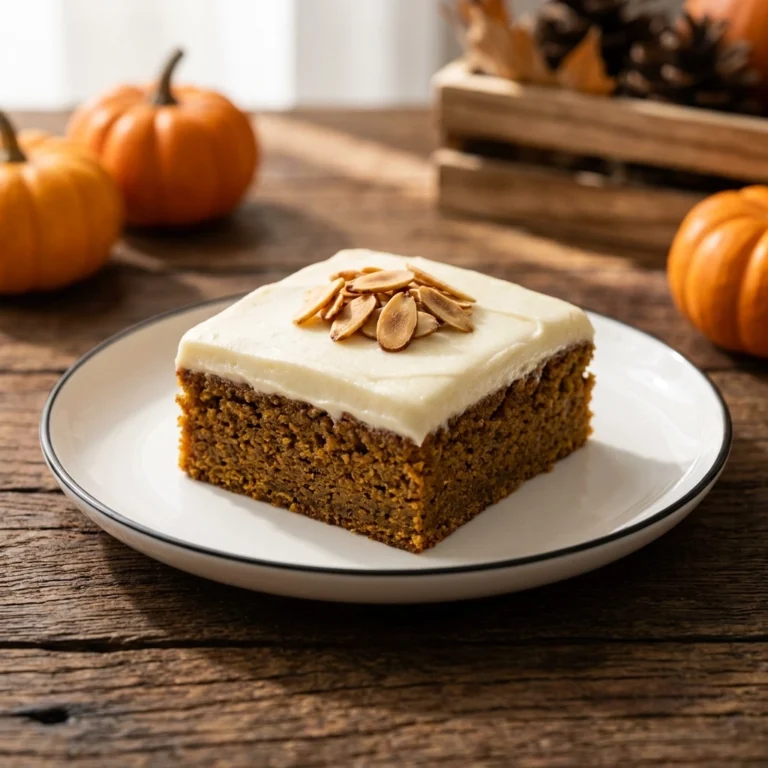 Delight in Paul’s Pumpkin Bars with Cream Cheese Frosting | Easy Fall Dessert