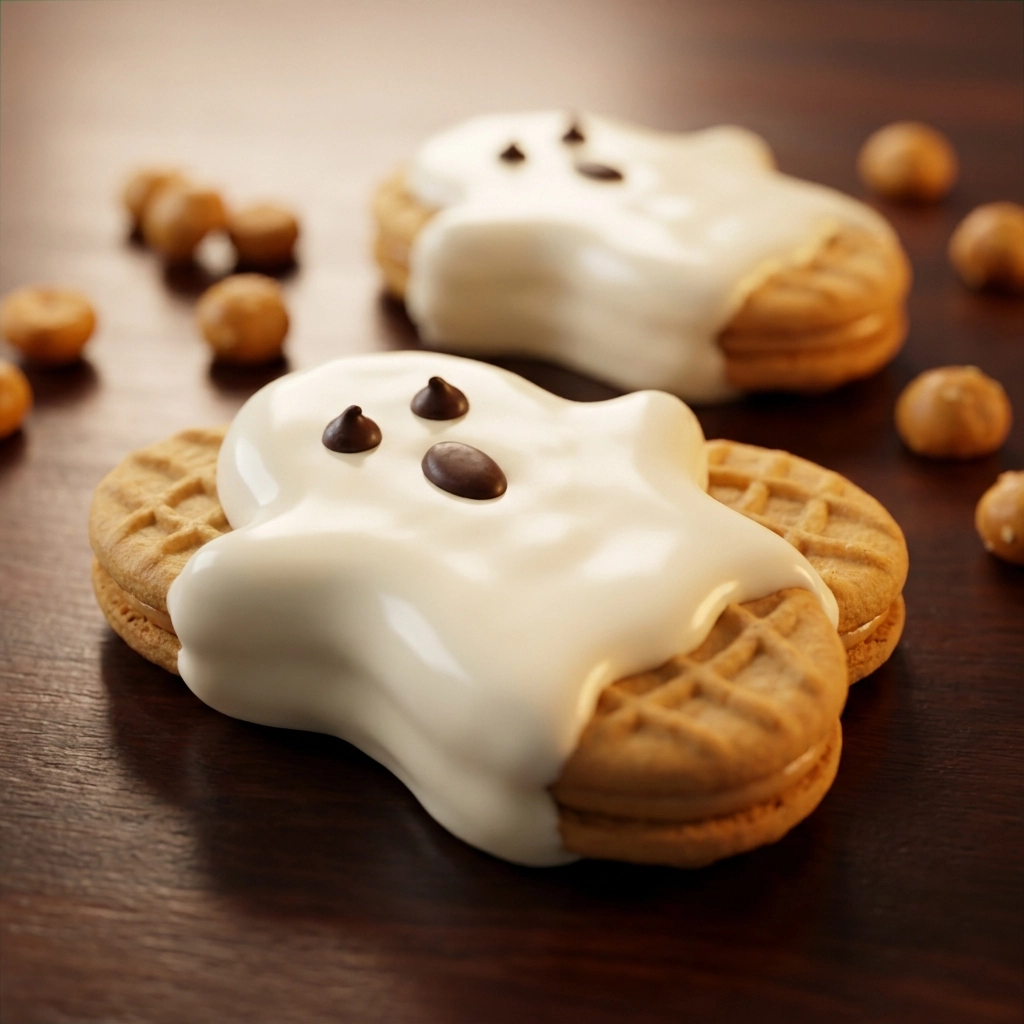 Spooktacular Nutter Butter Ghosts for Halloween Fun | Easy Halloween Treats